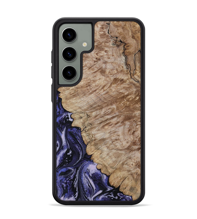 Galaxy S24 Plus Wood Phone Case - Samira (Purple, 806100)