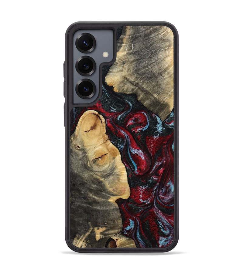 Galaxy S25 Plus Wood Phone Case - Isaias (Red, 806106)