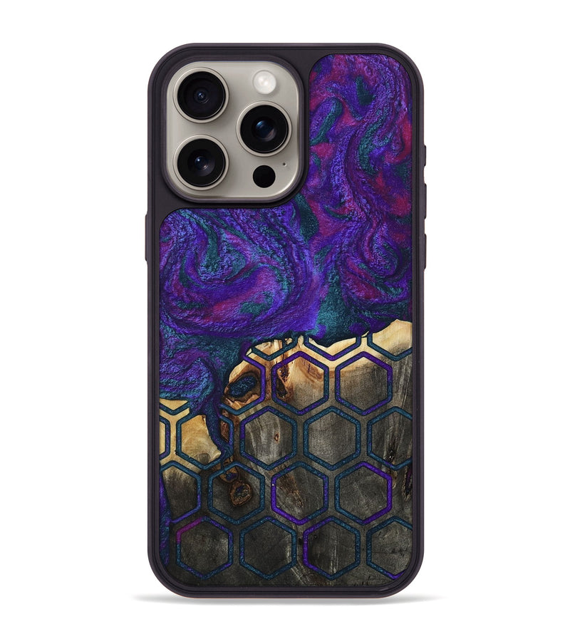 iPhone 15 Pro Max Wood Phone Case - Velma (Pattern, 806132)