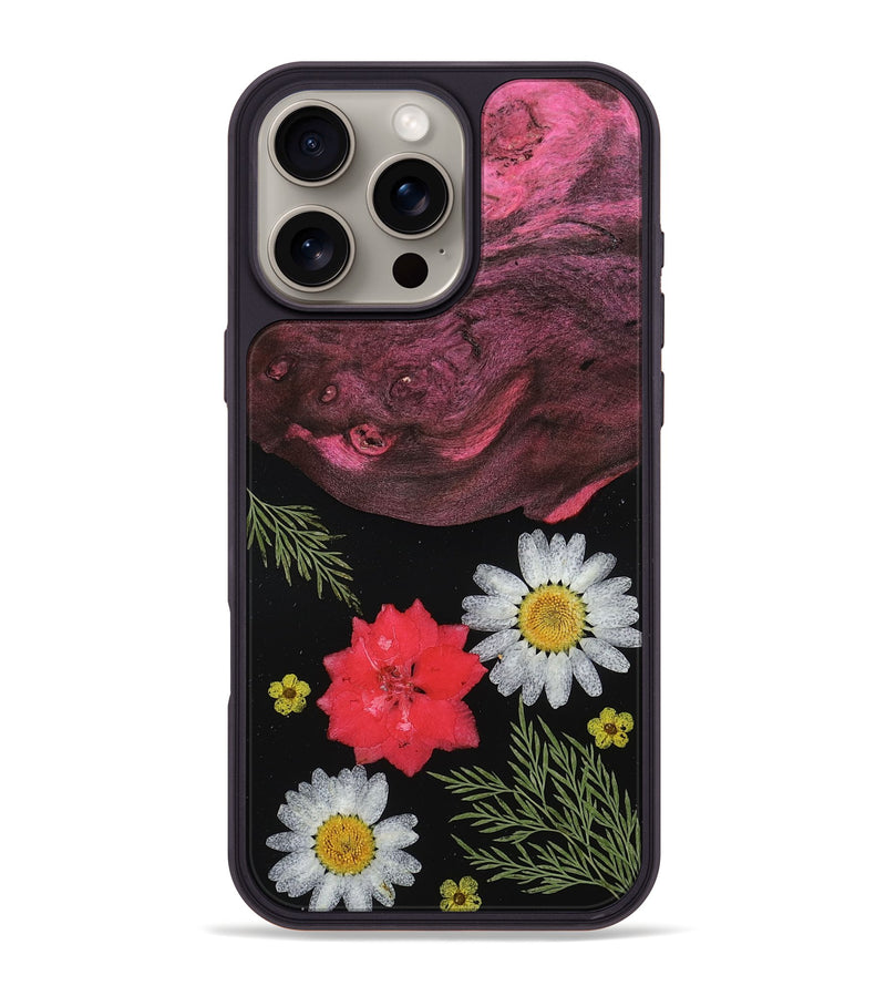 iPhone 16 Pro Max Wood Phone Case - Selene (Bloom, 806183)
