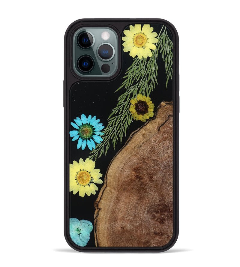 iPhone 12 Pro Max Wood Phone Case - Ainara (Bloom, 806184)