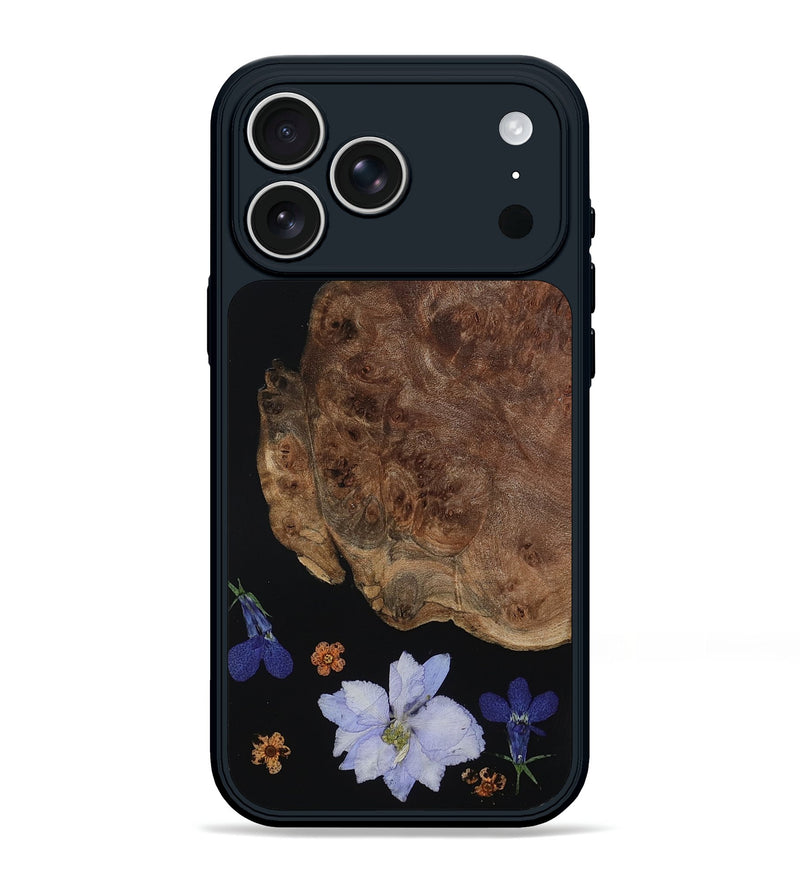 iPhone 17 Pro Max Wood Phone Case - Delphia (Bloom, 806194)