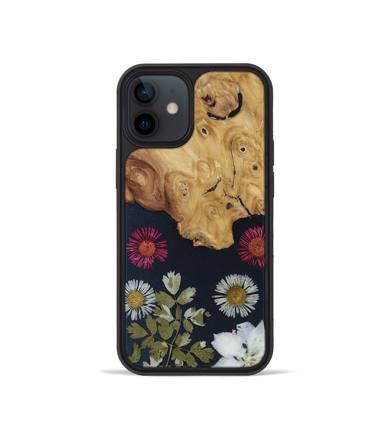 iPhone 12 mini Wood Phone Case - Neo (Bloom, 806200)
