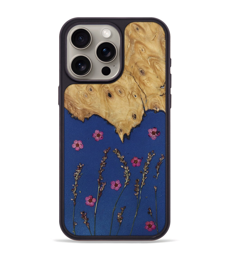 iPhone 15 Pro Max Wood Phone Case - Ferne (Bloom, 806210)
