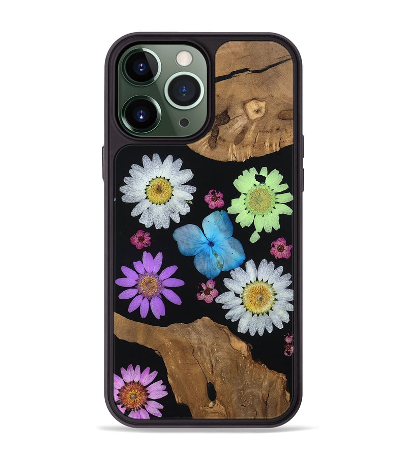 iPhone 13 Pro Max Wood Phone Case - Mame (Bloom, 806215)