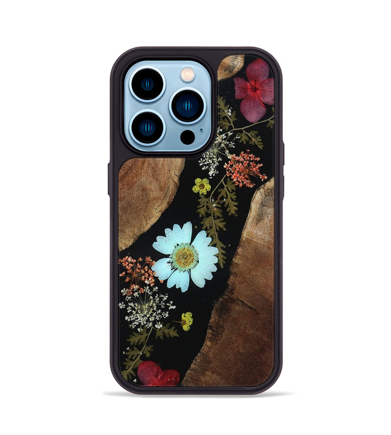 iPhone 14 Pro Wood Phone Case - Erica (Bloom, 806227)