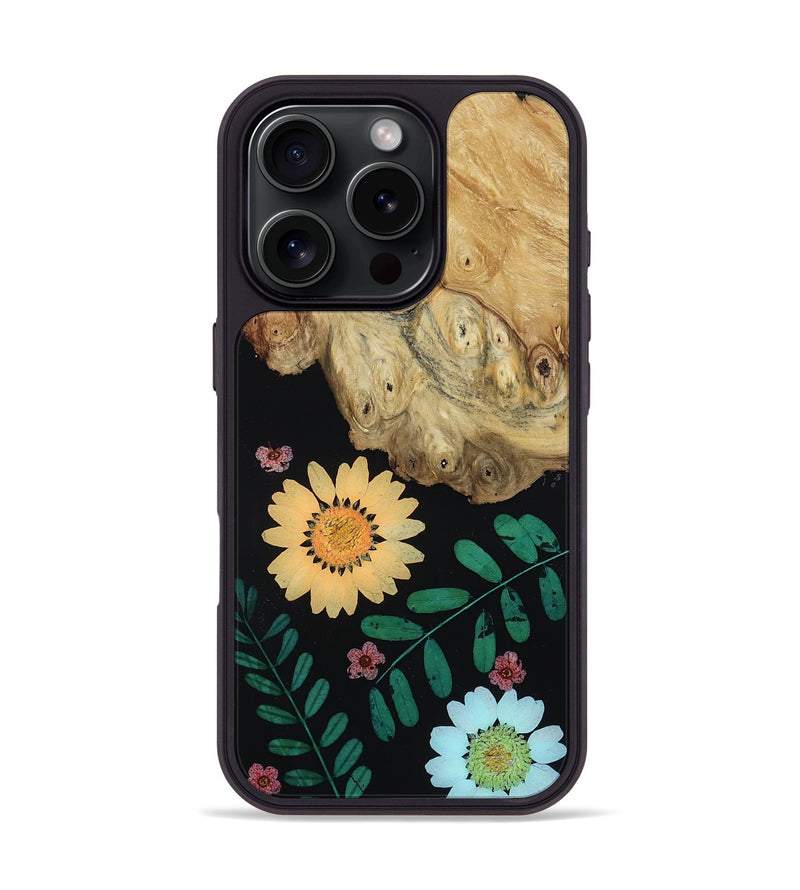 iPhone 16 Pro Wood Phone Case - Macy (Bloom, 806232)