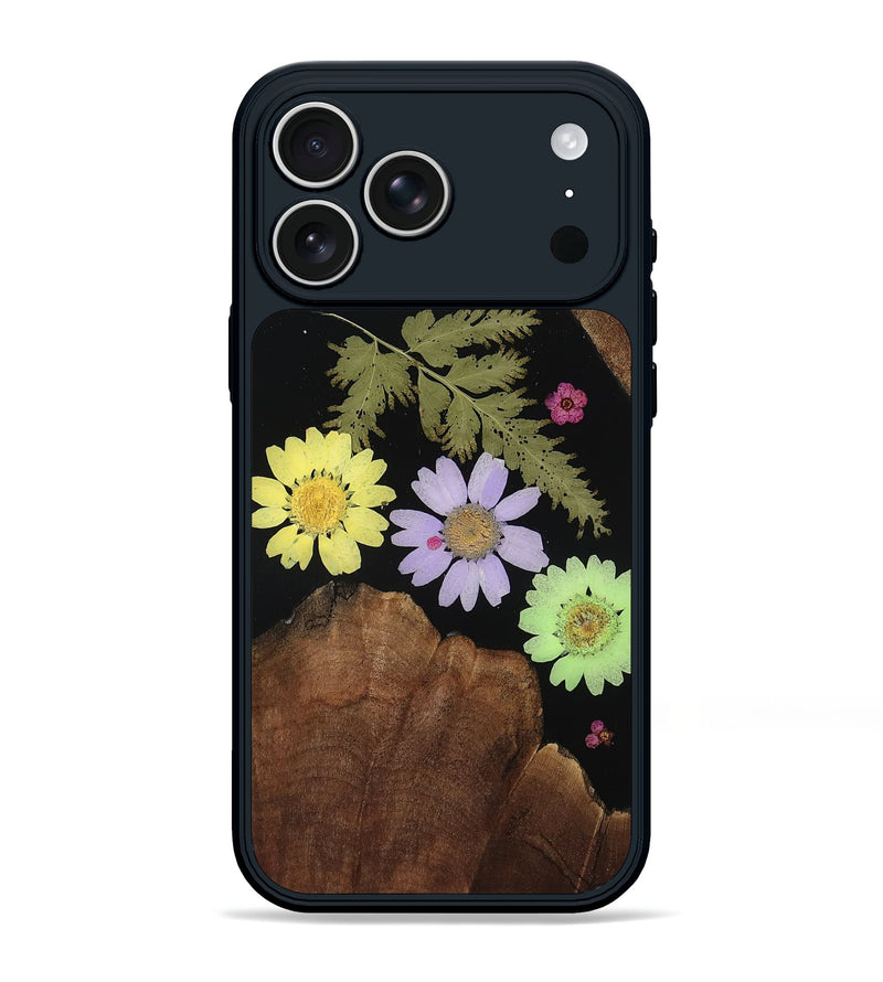 iPhone 17 Pro Max Wood Phone Case - Halley (Bloom, 806239)