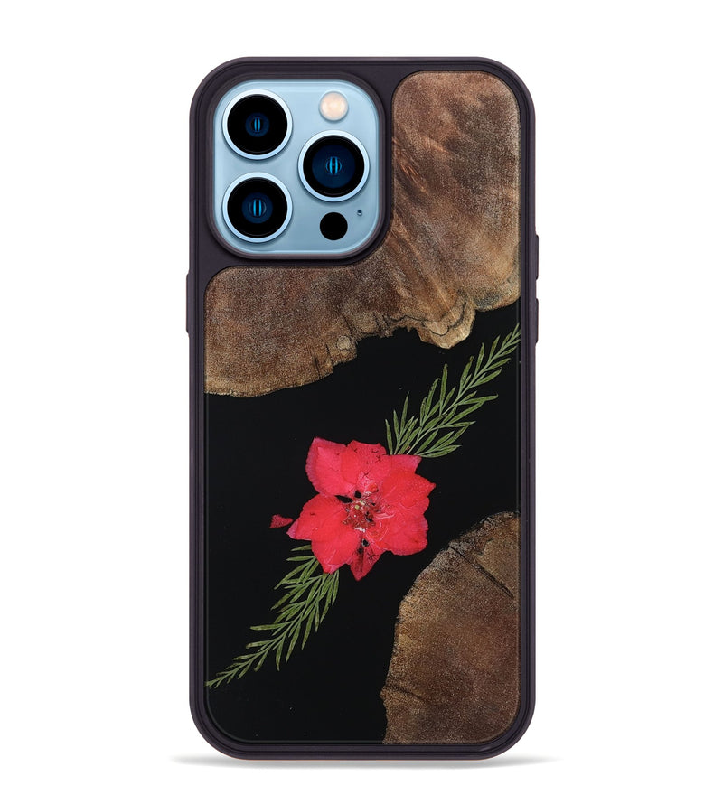 iPhone 14 Pro Max Wood Phone Case - Briley (Bloom, 806241)