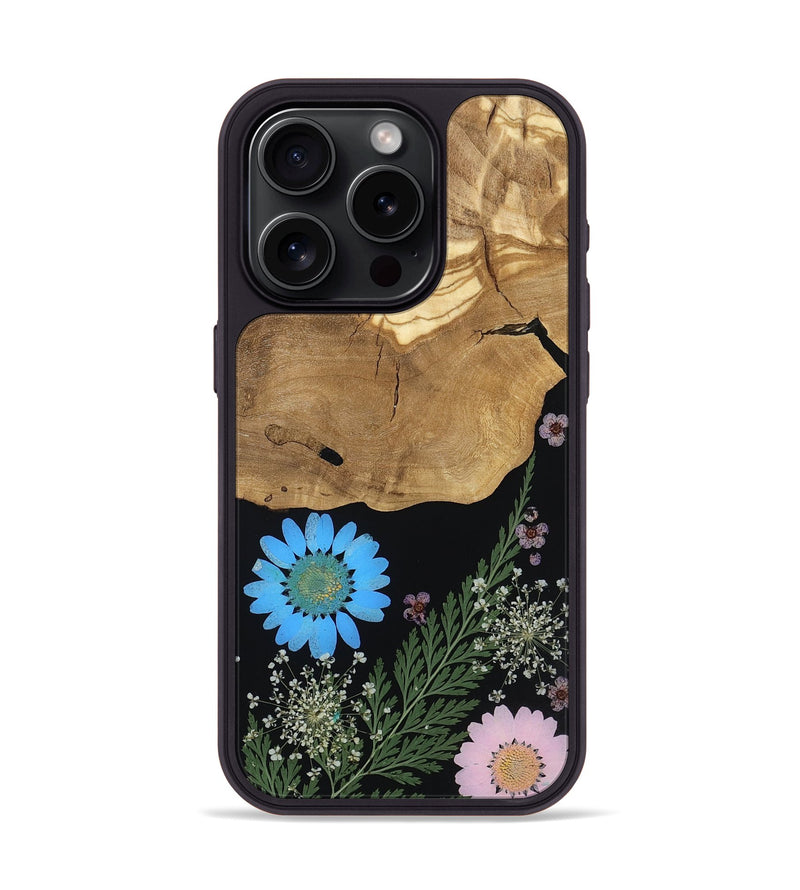 iPhone 15 Pro Wood Phone Case - India (Bloom, 806253)