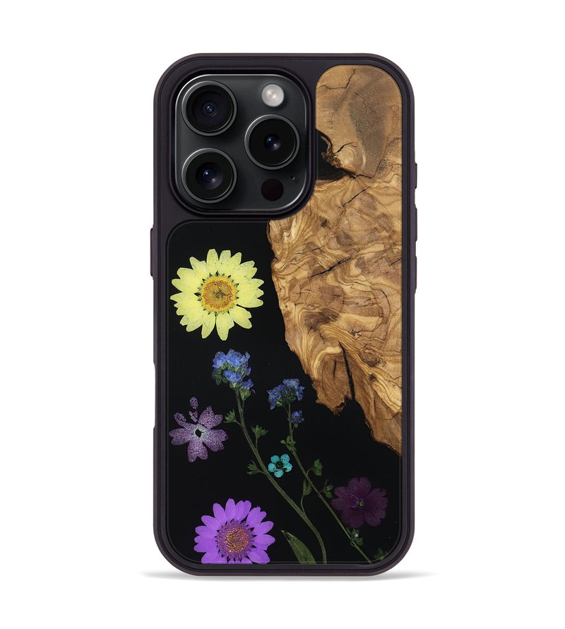 iPhone 16 Pro Wood Phone Case - Barney (Bloom, 806259)