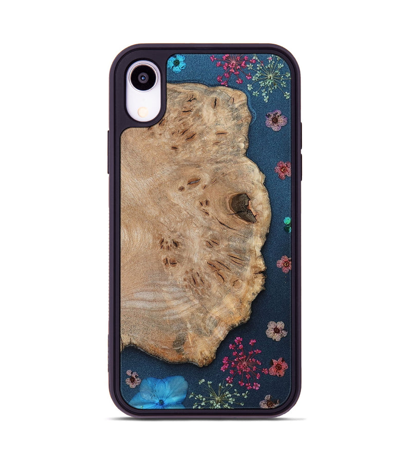 iPhone Xr Wood Phone Case - Mona (Bloom, 806264)