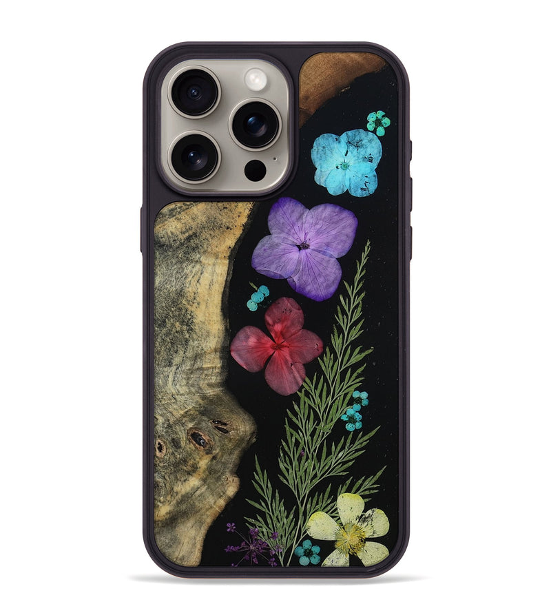 iPhone 15 Pro Max Wood Phone Case - Kizzie (Bloom, 806265)