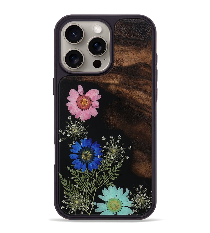 iPhone 16 Pro Max Wood Phone Case - Rolland (Bloom, 806273)