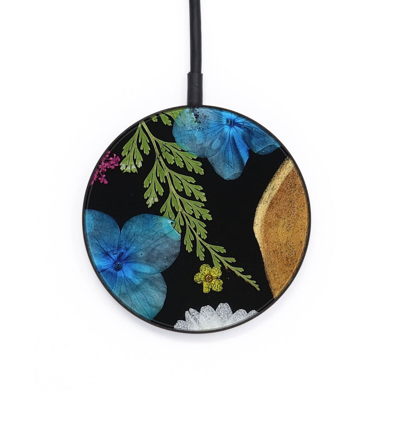 Circle Wood Wireless Charger - Audrina (Bloom, 806277)