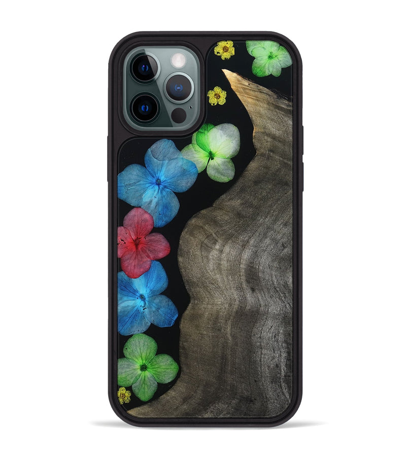 iPhone 12 Pro Max Wood Phone Case - Albin (Bloom, 806296)