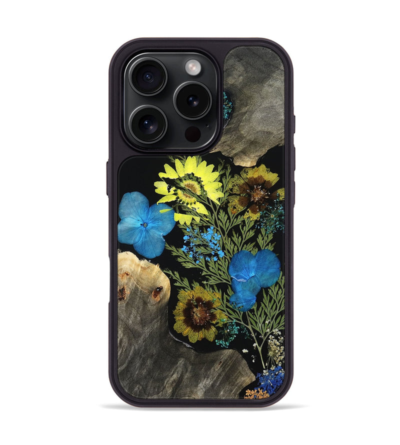 iPhone 16 Pro Wood Phone Case - Casen (Bloom, 806300)