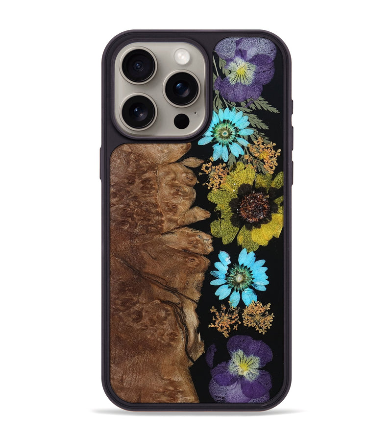 iPhone 15 Pro Max Wood Phone Case - Wyatt (Bloom, 806302)