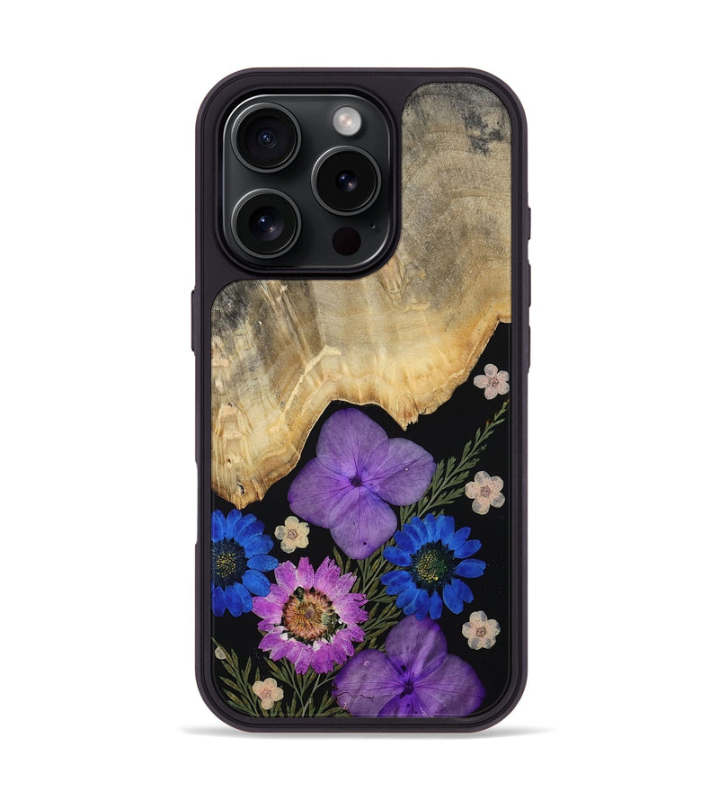 iPhone 16 Pro Wood Phone Case - Deacon (Bloom, 806308)