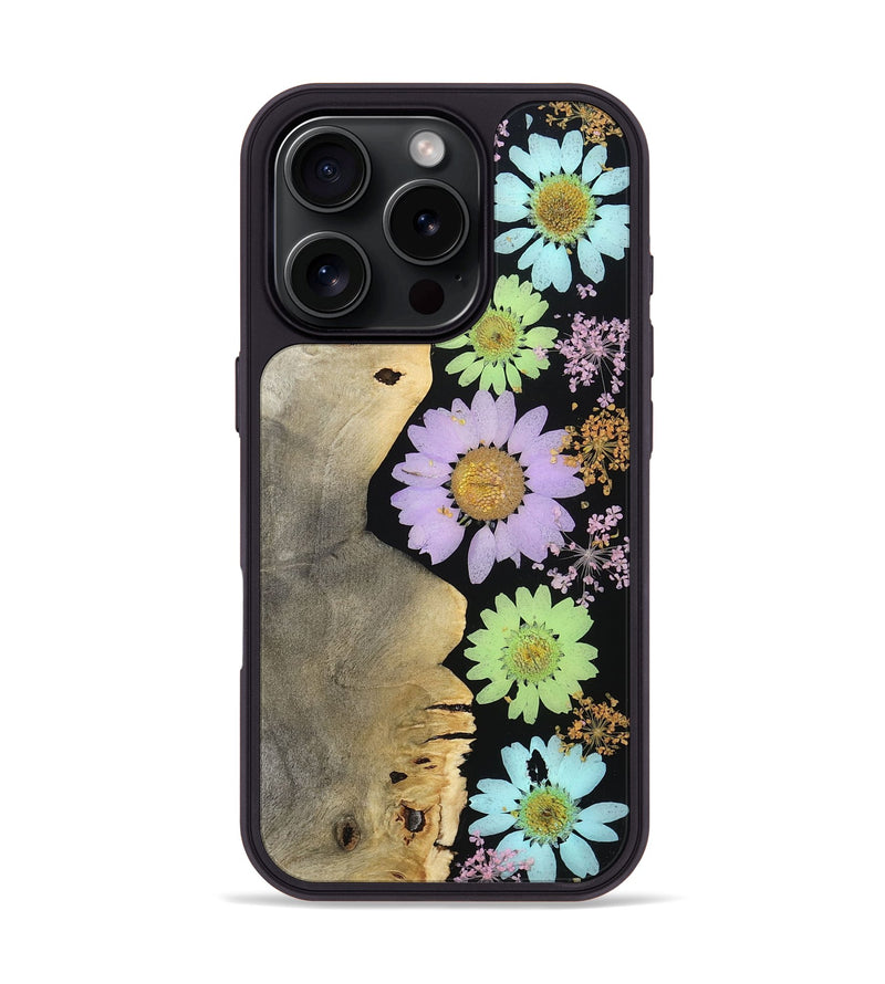 iPhone 16 Pro Wood Phone Case - Shamar (Bloom, 806320)