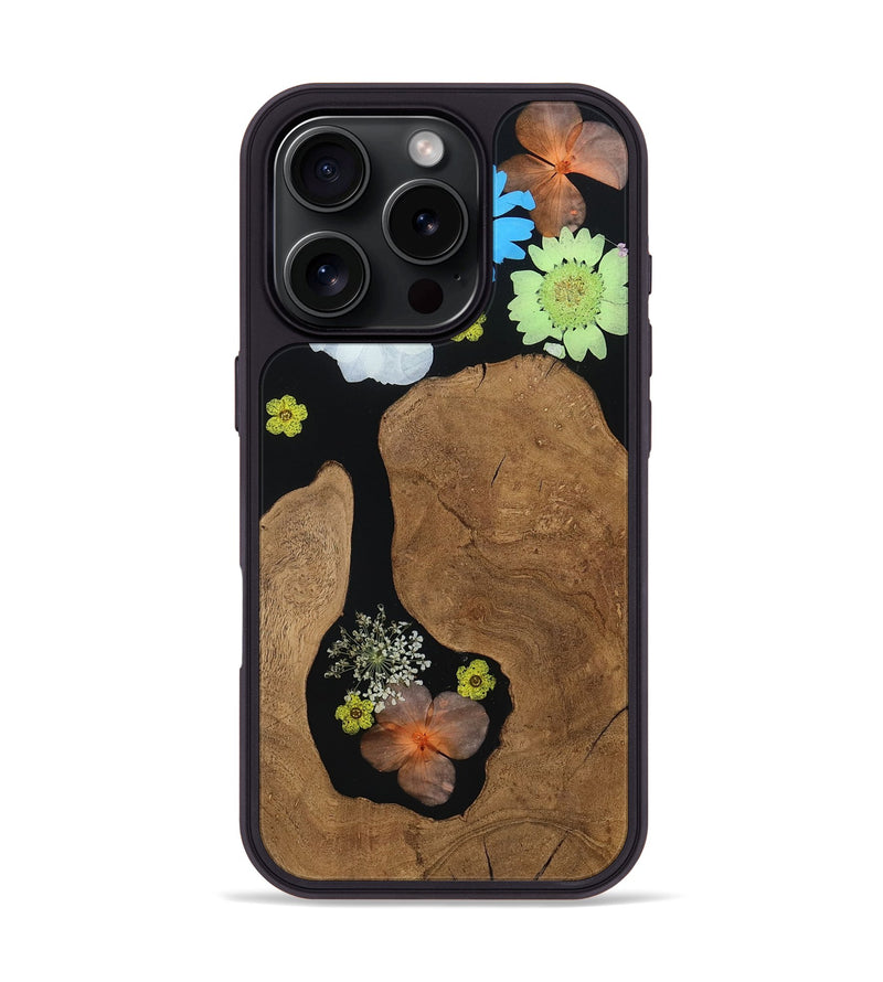 iPhone 16 Pro Wood Phone Case - Garry (Bloom, 806325)