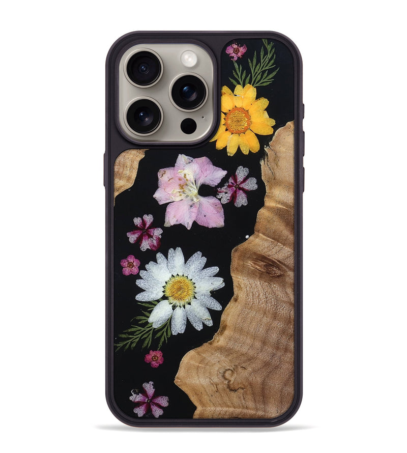 iPhone 15 Pro Max Wood Phone Case - Alisson (Bloom, 806338)