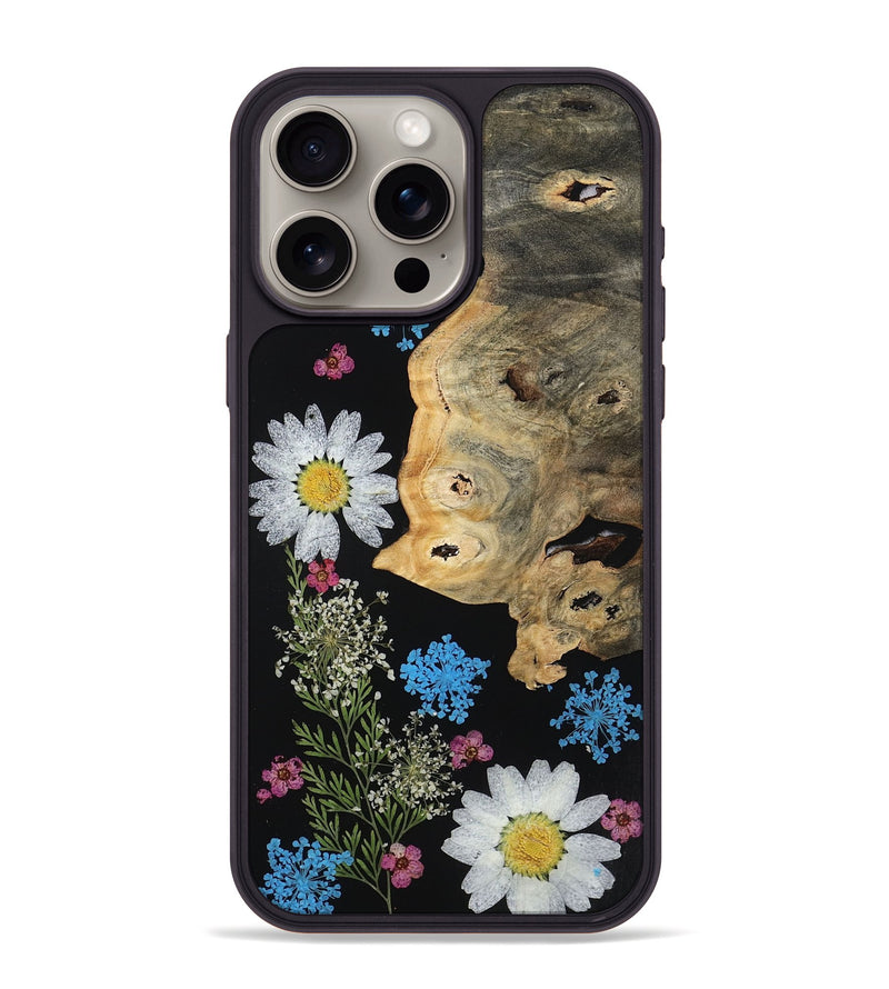 iPhone 15 Pro Max Wood Phone Case - Truett (Bloom, 806342)