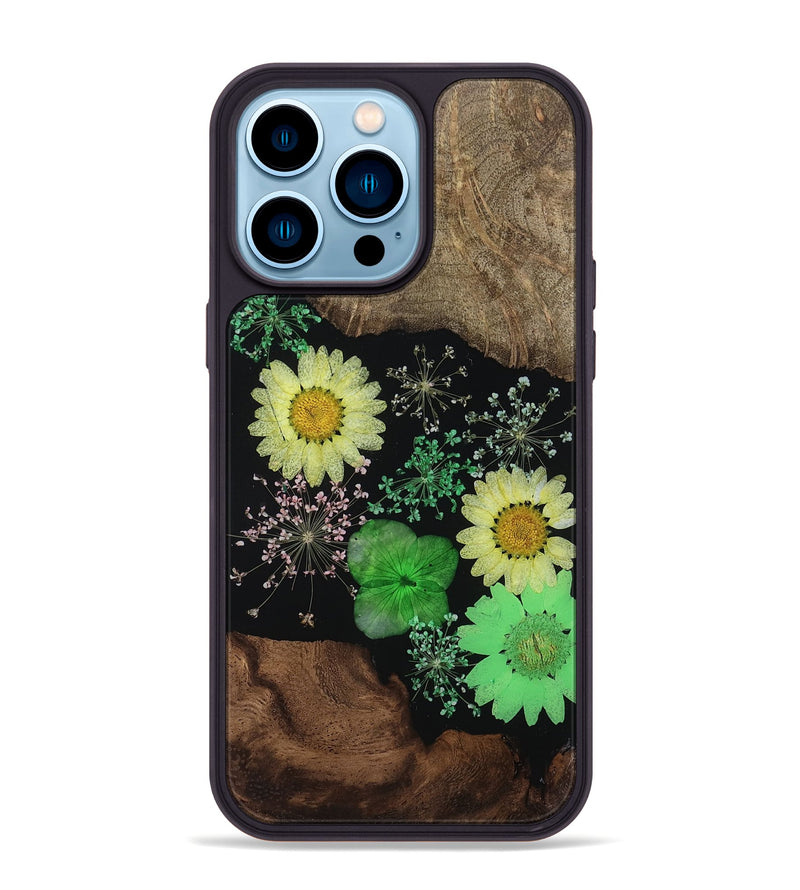 iPhone 14 Pro Max Wood Phone Case - Ramona (Bloom, 806379)