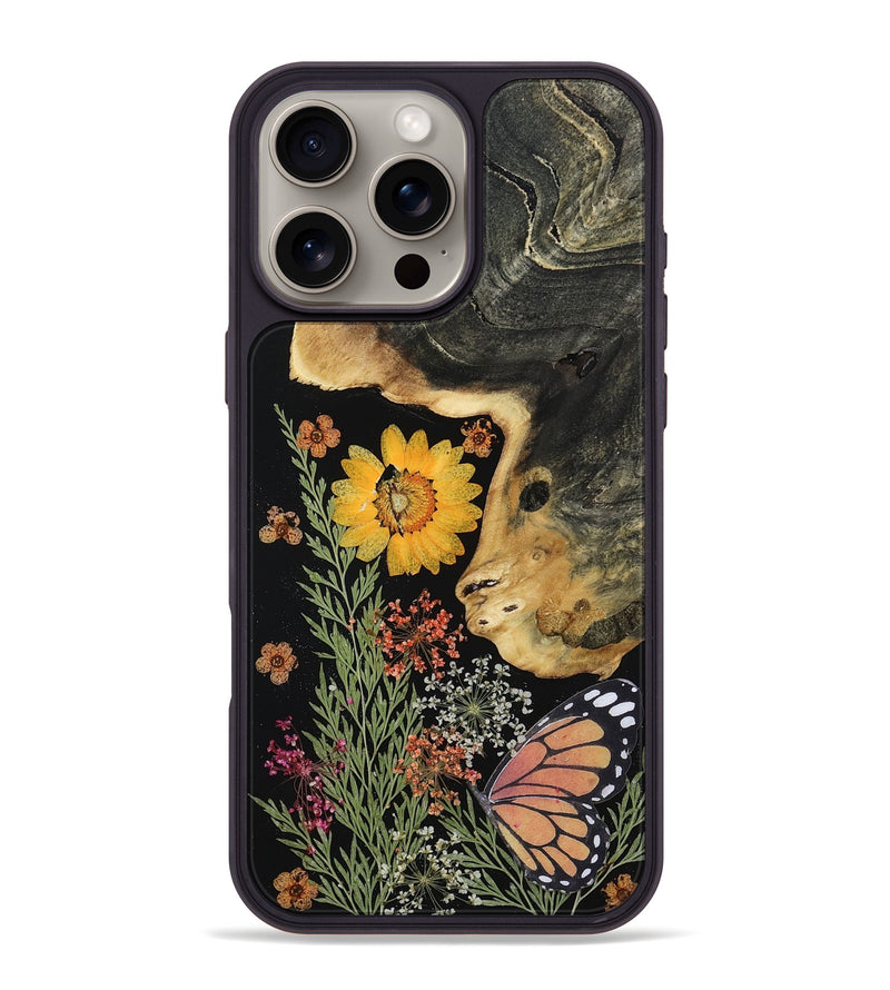 iPhone 16 Pro Max Wood Phone Case - Halo (Bloom, 806399)