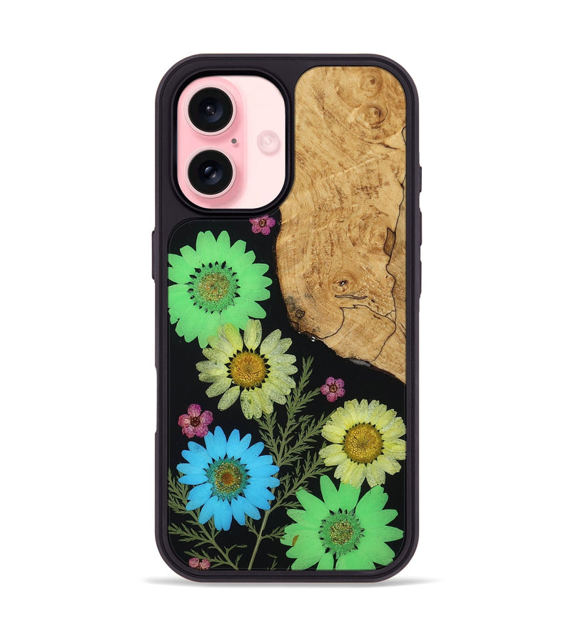 iPhone 16 Wood Phone Case - Alyvia (Bloom, 806402)