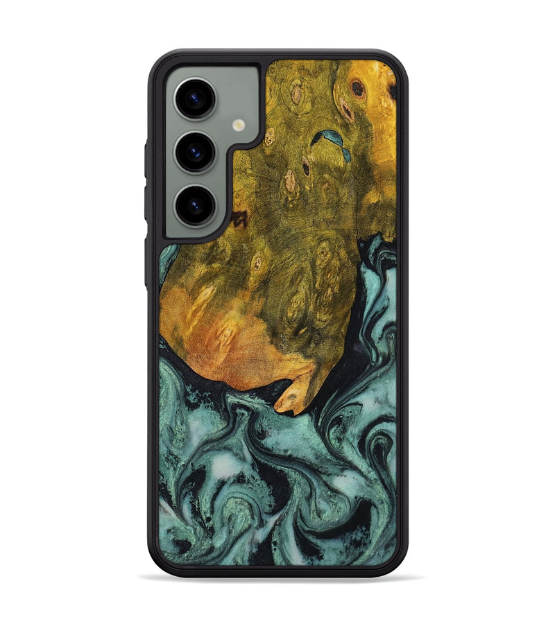 Galaxy S24 Plus Wood Phone Case - Tatiana (Green, 806439)