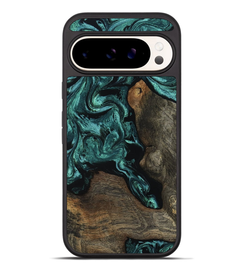 Pixel 10 Pro XL Wood Phone Case - Paulina (Green, 806441)
