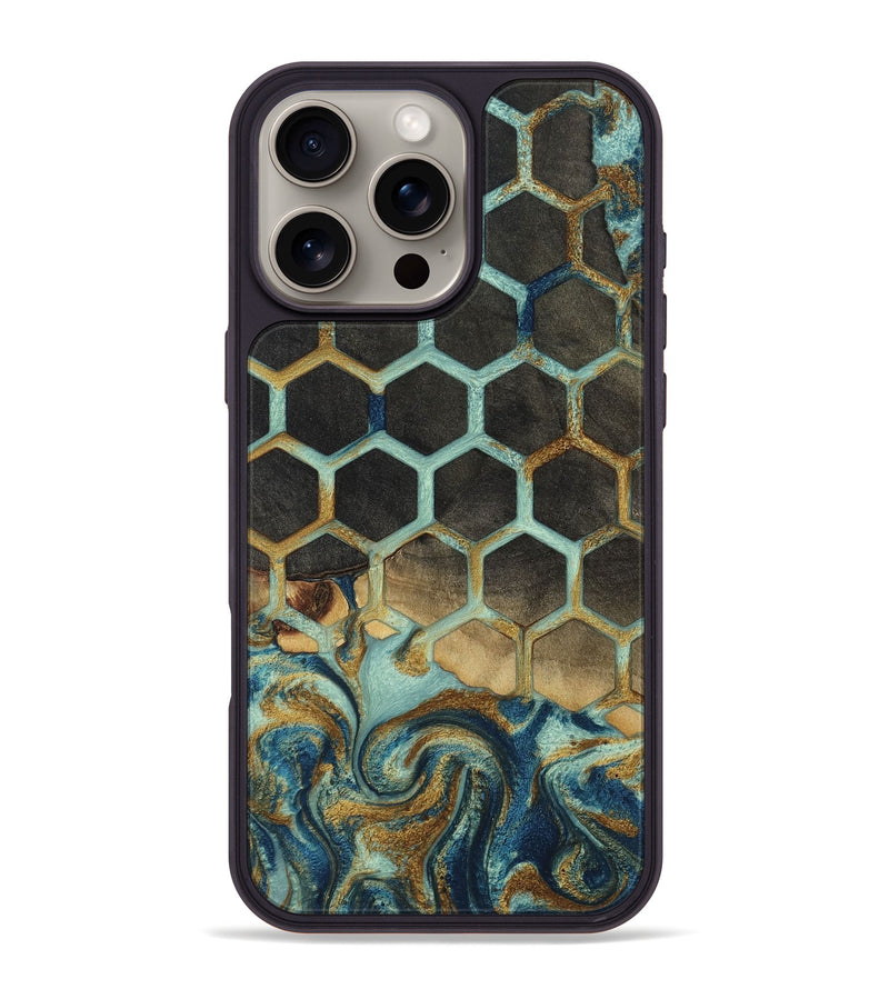 iPhone 16 Pro Max Wood Phone Case - Lizette (Pattern, 806446)