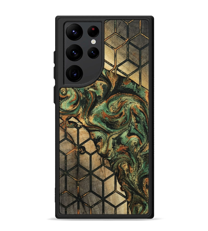 Galaxy S22 Ultra Wood Phone Case - Yasmine (Pattern, 806448)