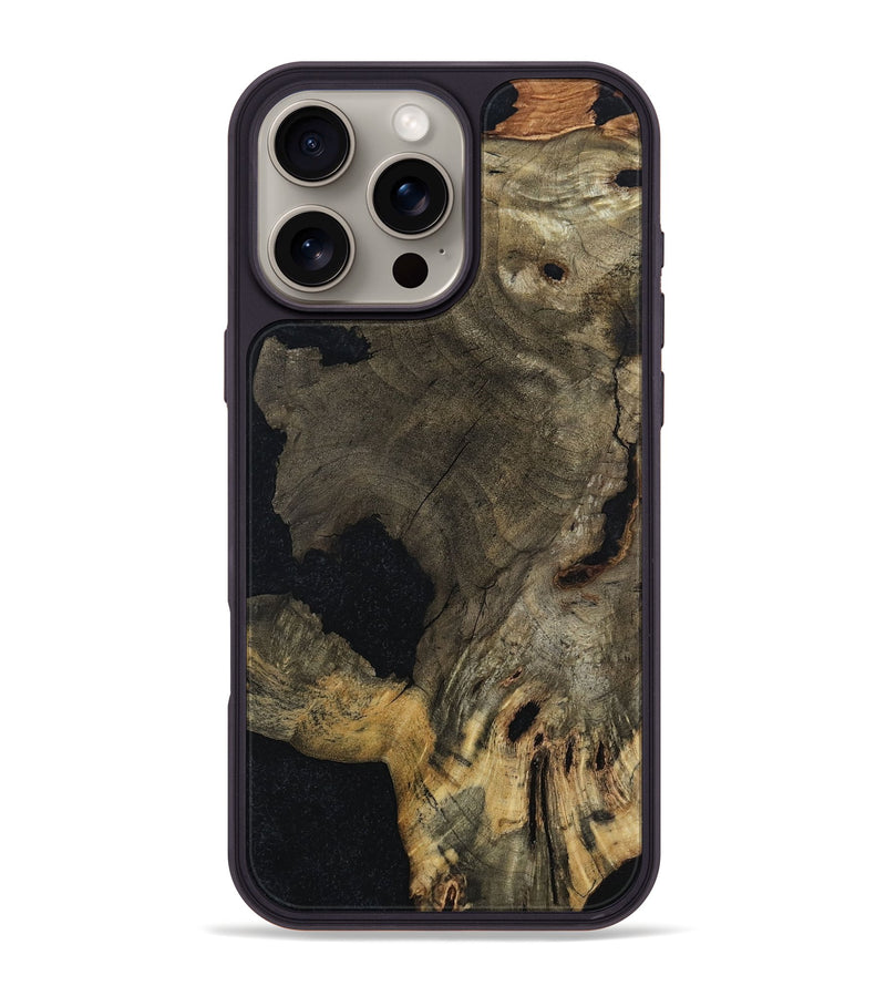 iPhone 16 Pro Max Wood Phone Case - Amoura (Wood Burl, 806465)