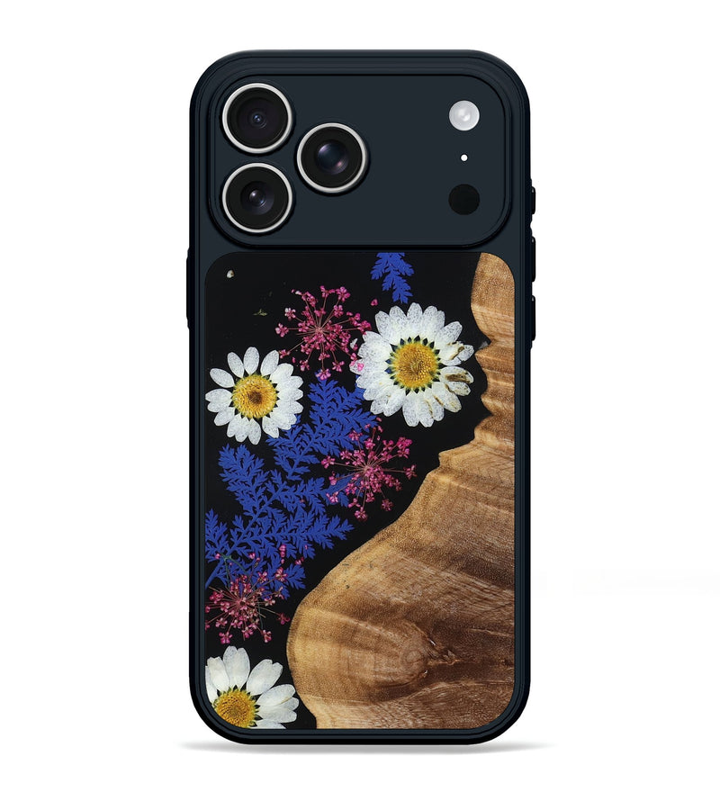 iPhone 17 Pro Max Wood Phone Case - Maleah (Bloom, 806480)