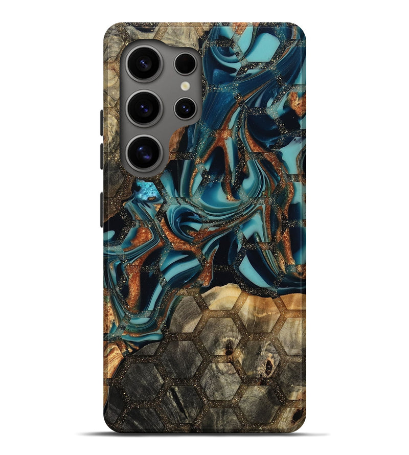 Galaxy S25 Ultra Wood Live Edge Phone Case - Estelle (Pattern, 806493)