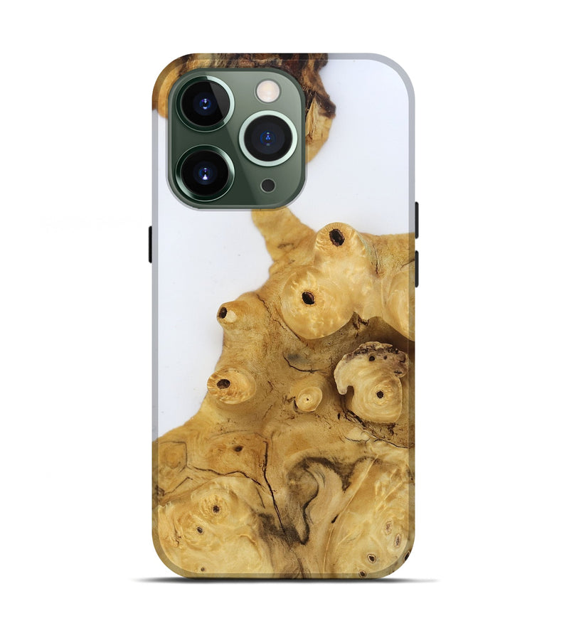 iPhone 13 Pro Wood Live Edge Phone Case - Tyrone (Clear, 806519)