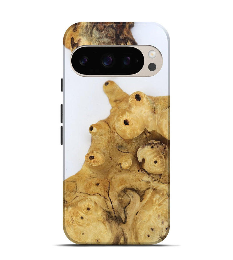 Pixel 10 Wood Live Edge Phone Case - Tyrone (Clear, 806519)