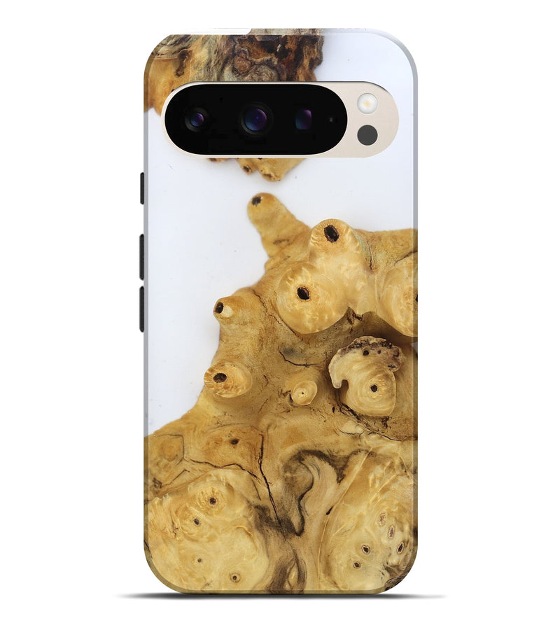 Pixel 10 Pro XL Wood Live Edge Phone Case - Tyrone (Clear, 806519)