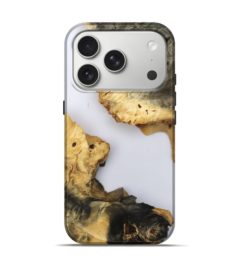 iPhone 17 Pro Wood Live Edge Phone Case - Annie (Clear, 806522)