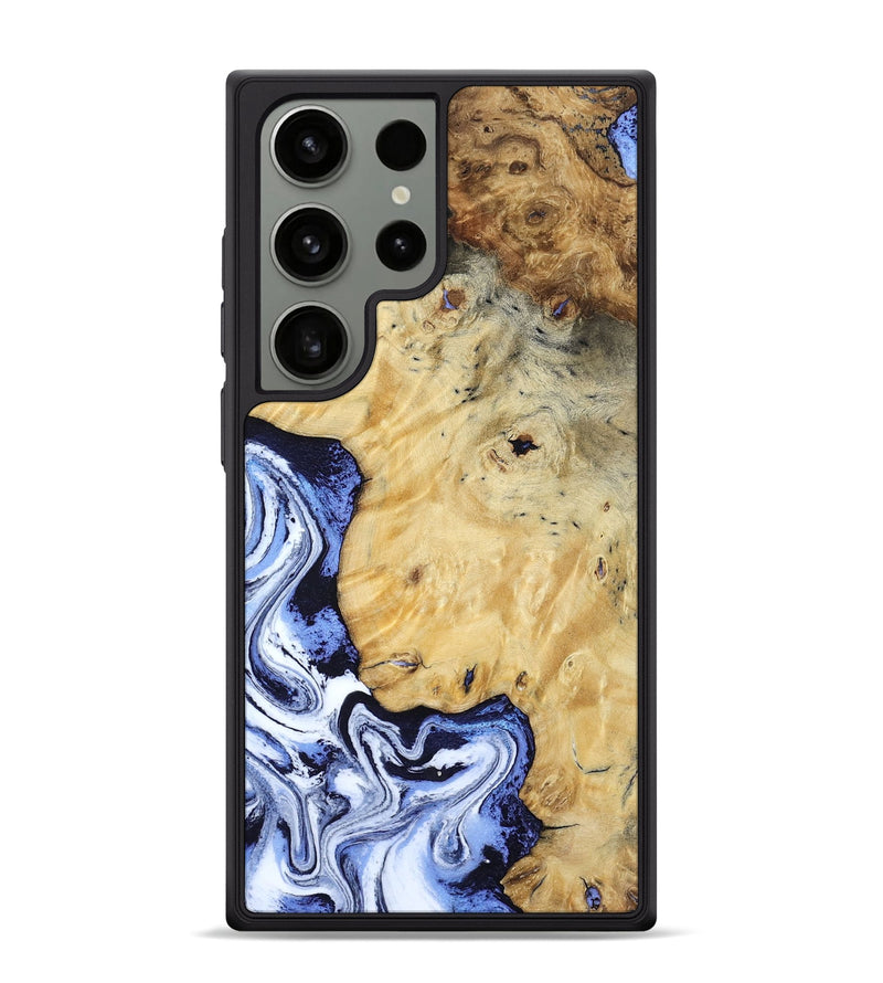 Galaxy S24 Ultra Wood Phone Case - Ena (Blue, 806548)