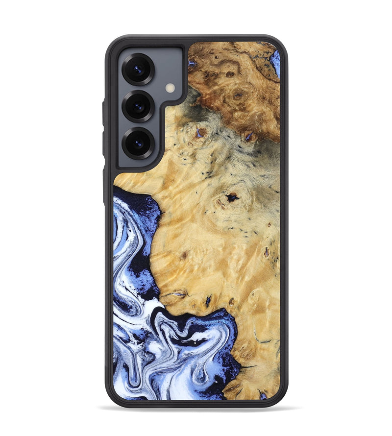 Galaxy S25 Plus Wood Phone Case - Ena (Blue, 806548)