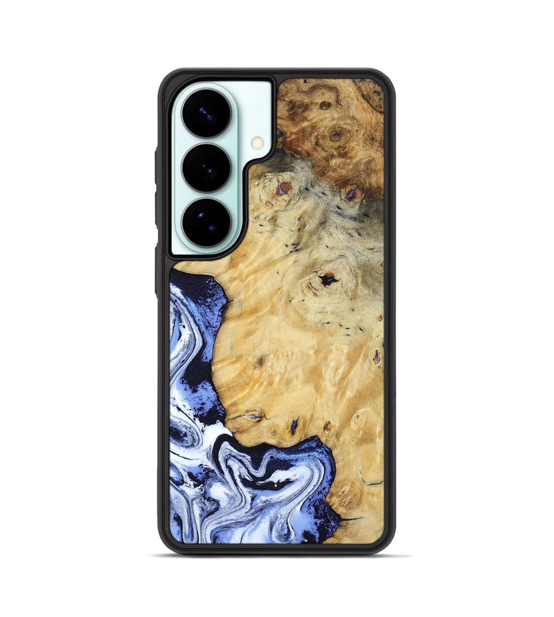 Galaxy S26 Wood Phone Case - Ena (Blue, 806548)