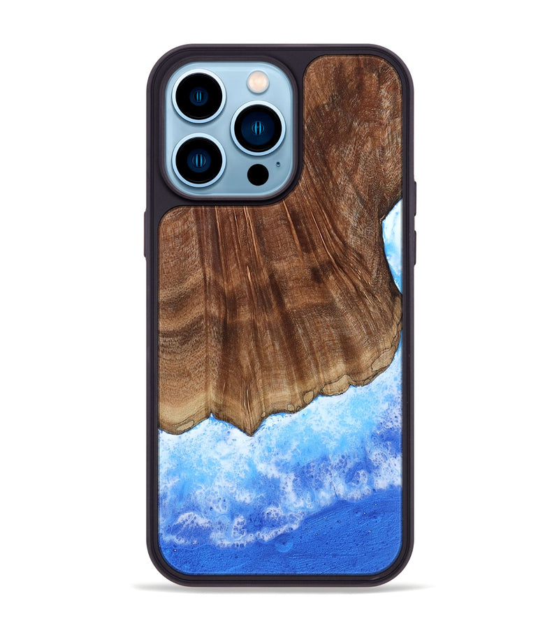 iPhone 14 Pro Max Wood Phone Case - Trinity (Coastal, 806553)
