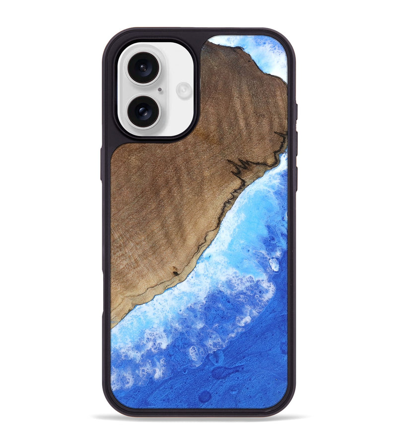 iPhone 16 Plus Wood Phone Case - Riley (Coastal, 806559)