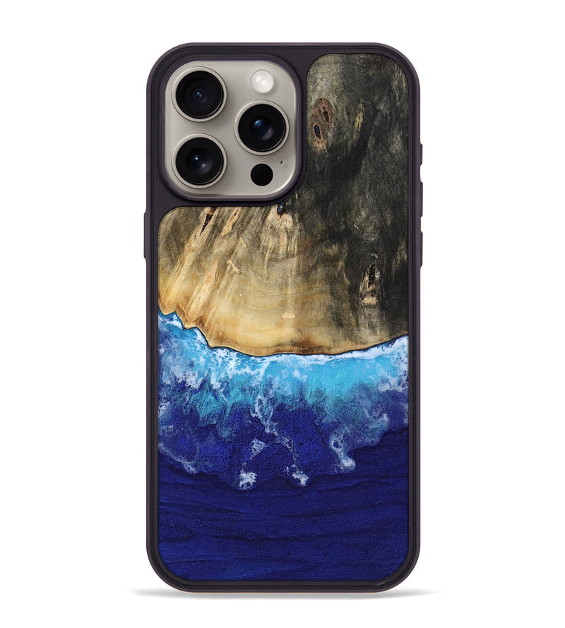 iPhone 15 Pro Max Wood Phone Case - Stone (Coastal, 806562)