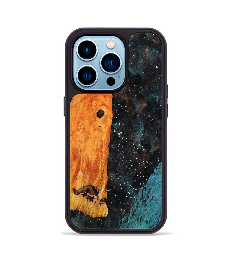 iPhone 14 Pro Wood Phone Case - Kristal (Cosmos, 806571)