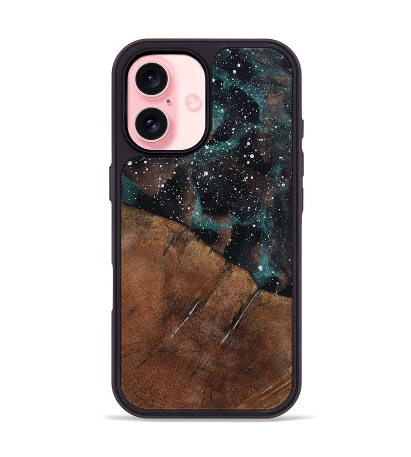 iPhone 16 Wood Phone Case - Signe (Cosmos, 806592)