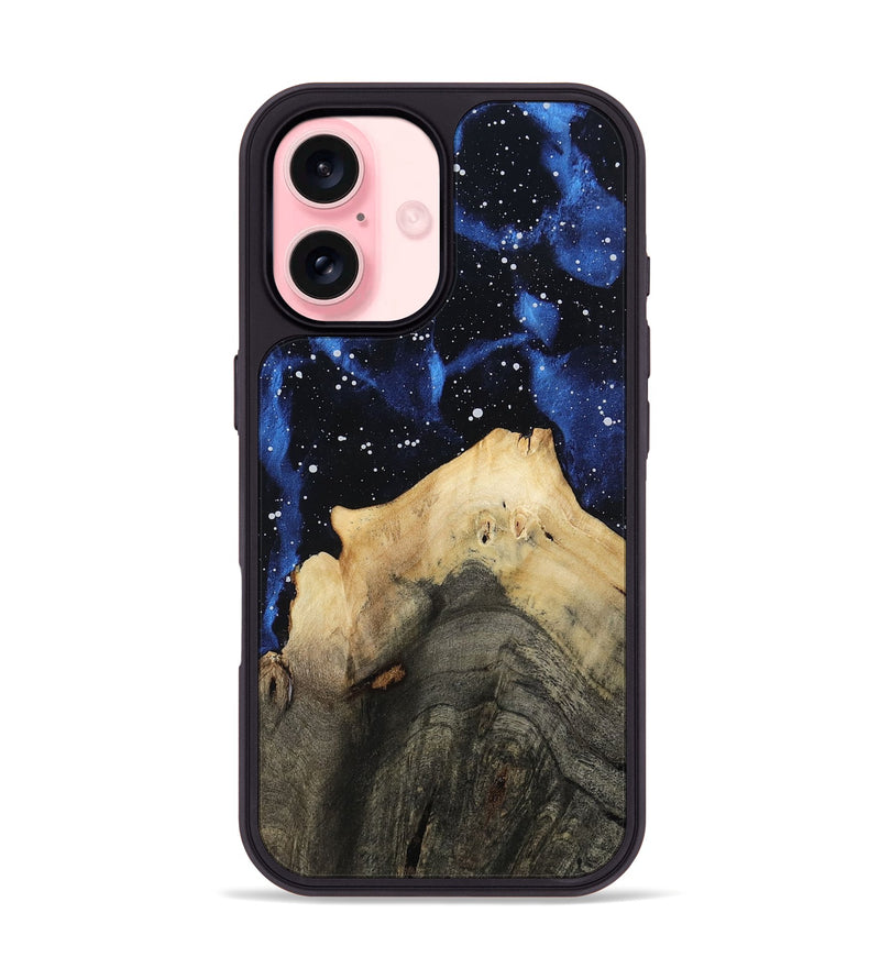 iPhone 16 Wood Phone Case - Kareem (Cosmos, 806611)